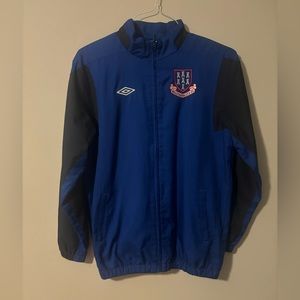 Youth Umbro Ballymena United FC Full Zip Warmup size Youth XL